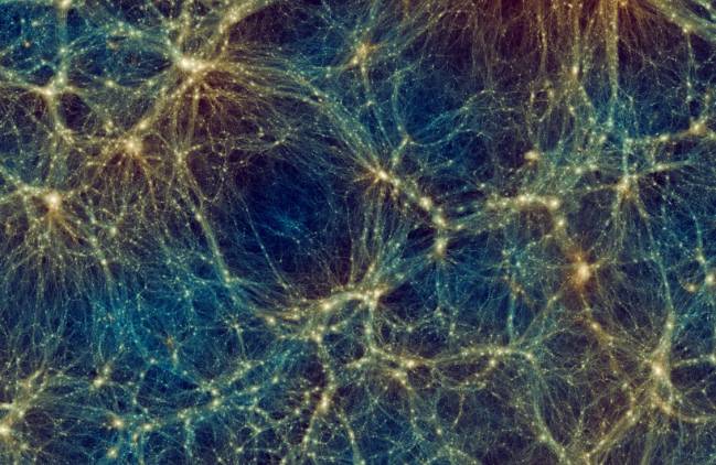 Simulación de la estructura a gran escala del universo 