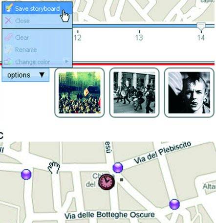 La aplicación permite situar en mapas las imágenes por sus coordenadas geográficas y filtrar las que más interesen al usuario