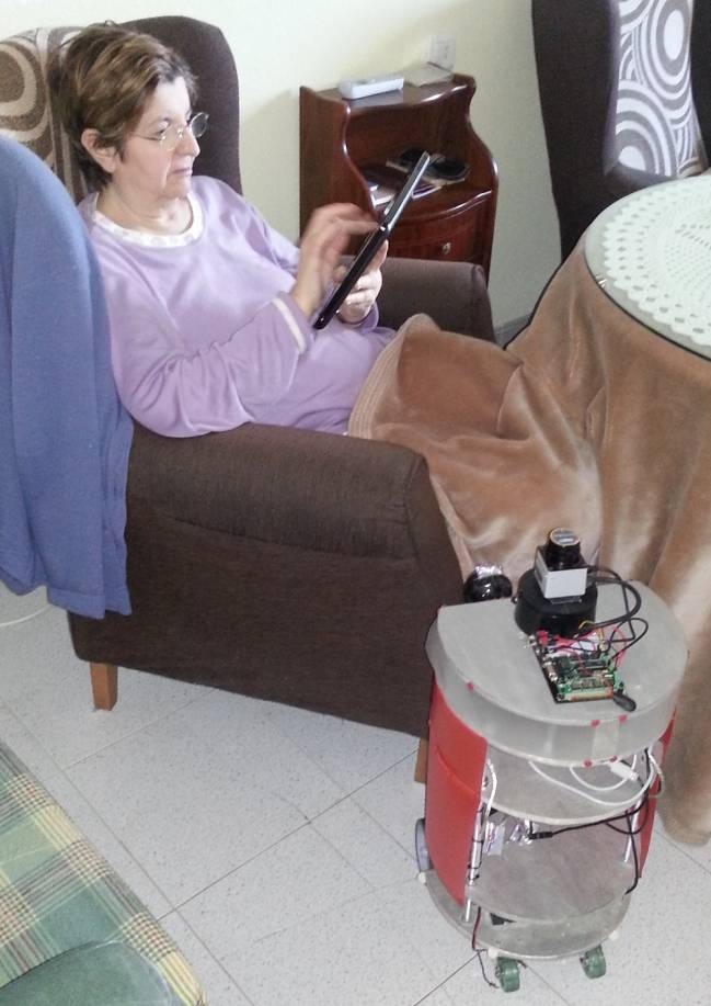 El sistema robótico ayuda a personas dependientes en entornos domésticos / Fundación Descubre