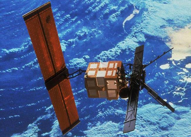 Ilustración del satélite Heritage ERS-2