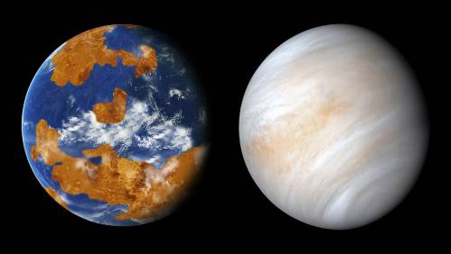 Venus pudo tener océanos de agua en su pasado remoto pero hoy es un mundo seco y abrasador rodeado de nubes de ácido corrosivo