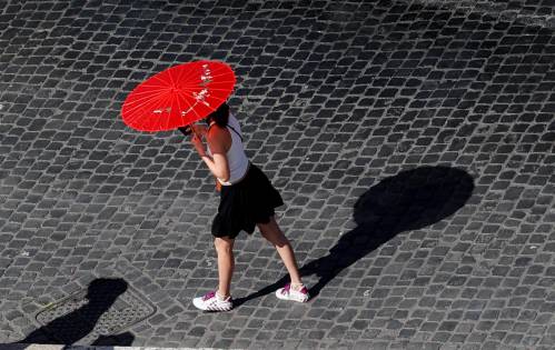 ola de calor y aumento del ozono en superficie