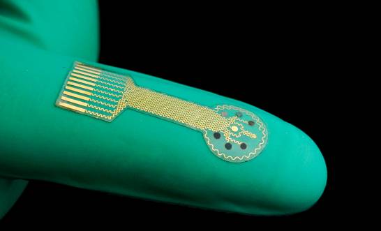They develop a bioelectronic patch to heal chronic wounds